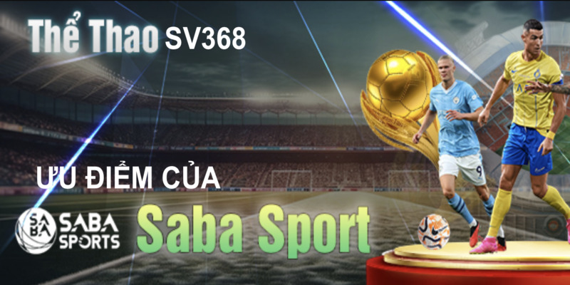 Những ưu điểm Saba Sports SV368 sở hữu