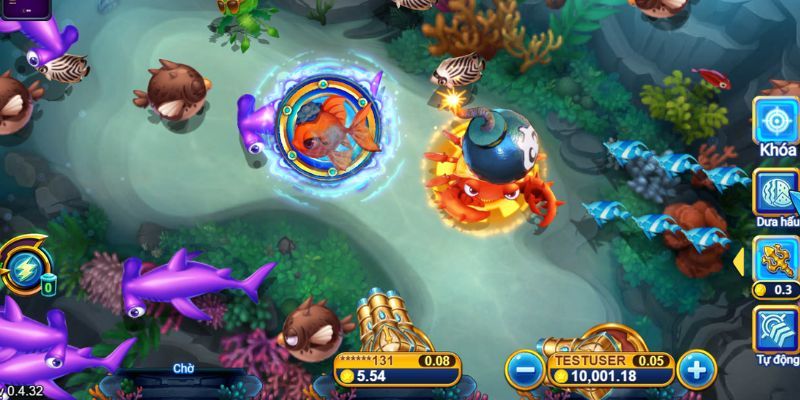 Lối chơi hấp dẫn của game bắn cá